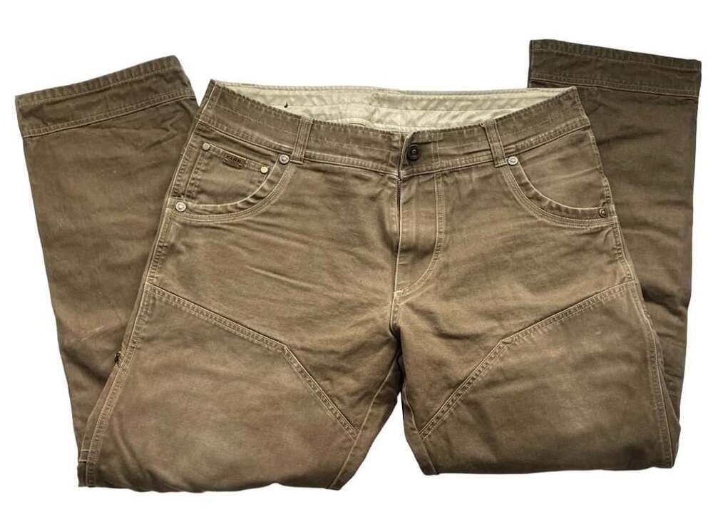 Kuhl The Law Pants Size 36x32 Brown Canvas Hiking Workwear